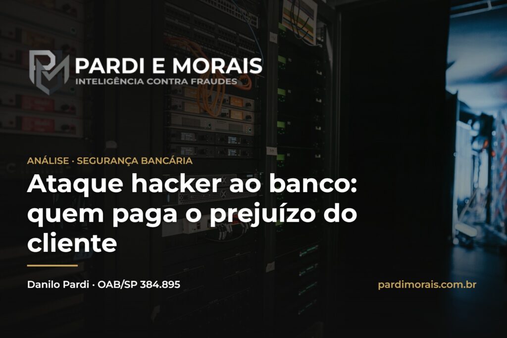Ataque hacker ao banco: quem paga o prejuízo do cliente - sala de servidores